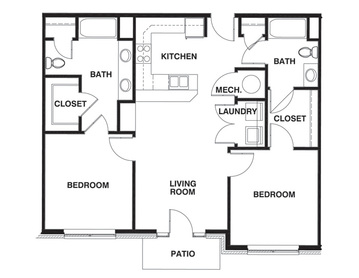 2 Bedroom